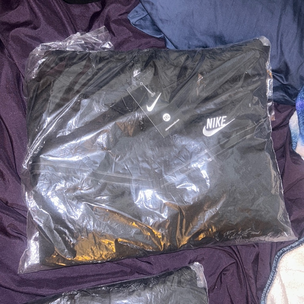 2Xl Nike Tech All Black Sweatsuit